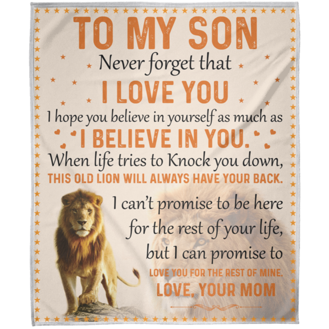 To My Son | Fleece Blanket