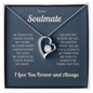 To My Soulmate | Forever Love Necklace