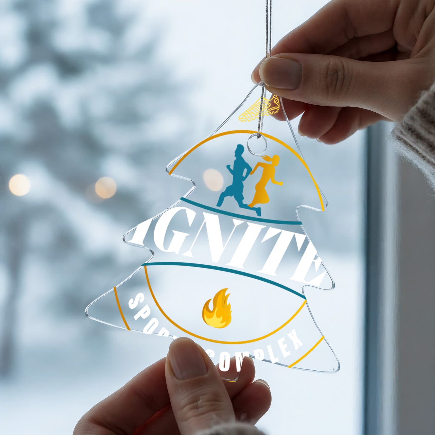 Ignite Sports Complex Christmas Ornament