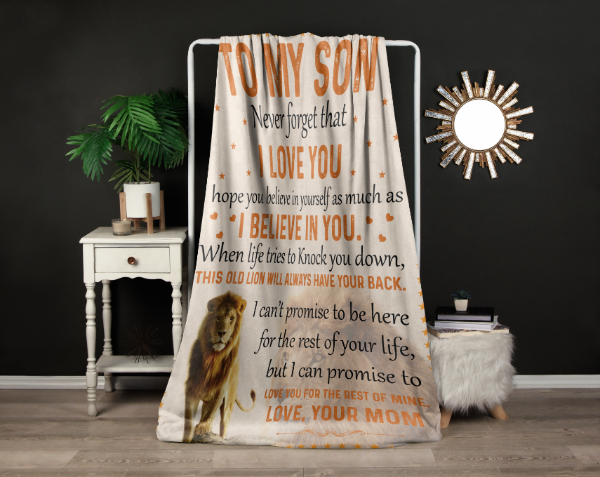 To My Son | Fleece Blanket