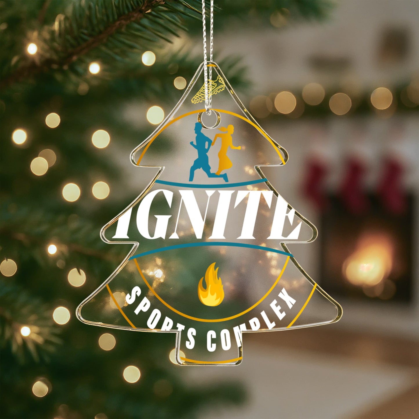 Ignite Sports Complex Christmas Ornament