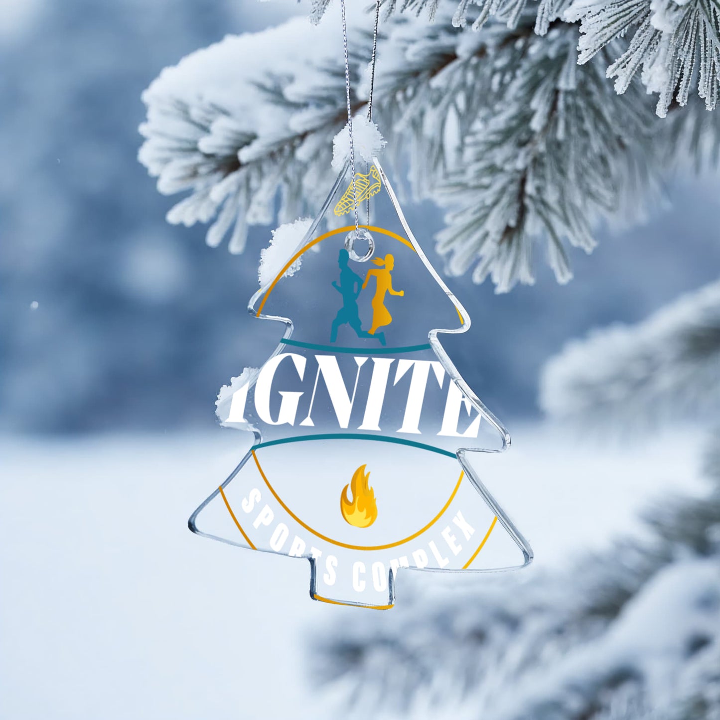 Ignite Sports Complex Christmas Ornament
